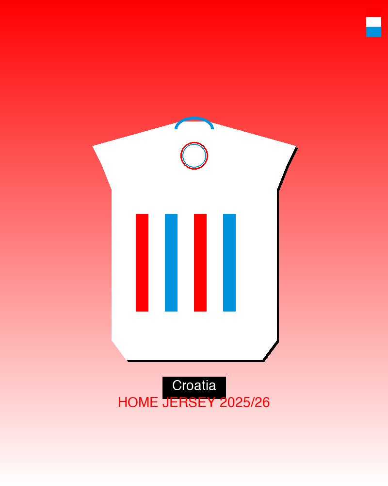 Croatia 2025 Away Jersey